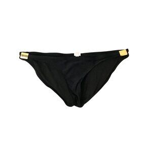 Black Xhilaration Womens Bikini Bottom Swimwear Size XL